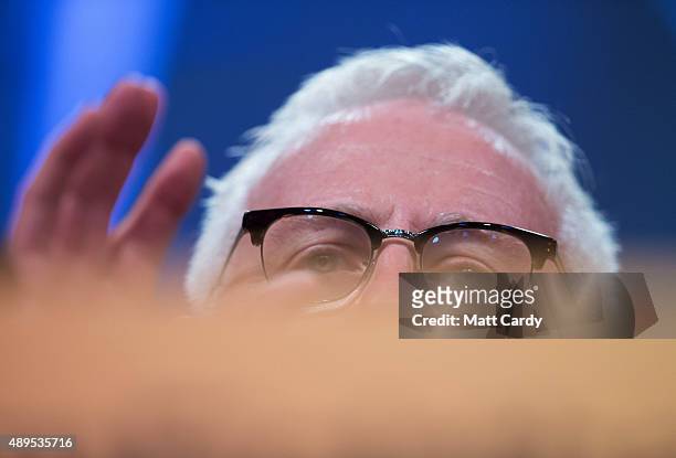 Liberal Democrat MP Norman Lamb speaks on the fourth day of the Liberal Democrats annual conference on September 22, 2015 in Bournemouth, England....