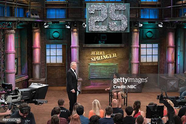 Season 25 -- Pictured: Jerry Springer, 25th Season Spectacular --