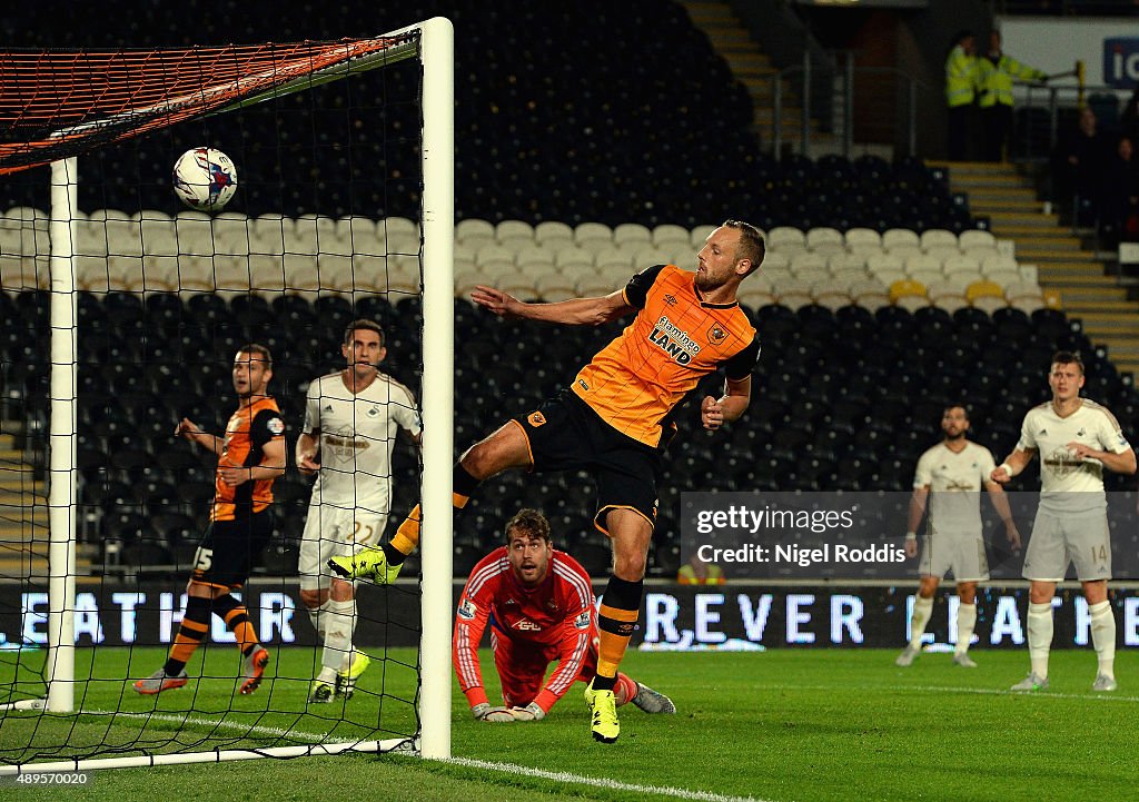 Hull City v Swansea City - Capital One Cup Third Round