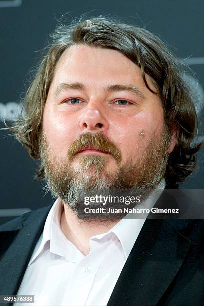 Ben Wheatley attends 'High-Rise' premiere during 63rd San Sebastian Film Festival on September 22, 2015 in San Sebastian, Spain.