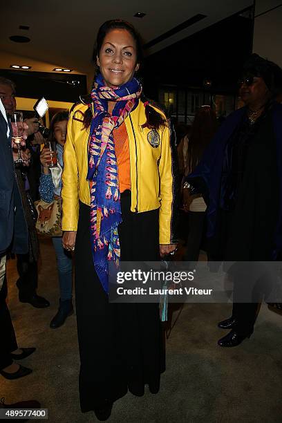 Princess Hermine de Clermont Tonnerre attends the 'Maison Fabre x DS World Paris' At The DS Flagshipstore In Paris on September 22, 2015 in Paris,...