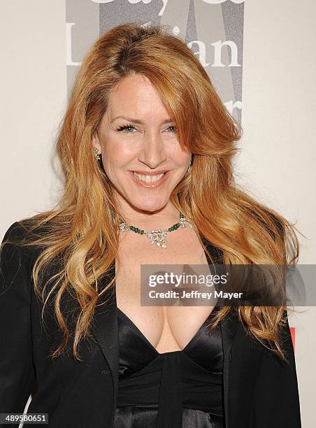 Actress Joely Fisher arrives at the 2014 "An Evening With Women" Benefiting L.A. Gay & Lesbian Center at the Beverly Hilton Hotel on May 10, 2014 in...