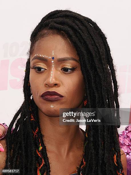 Simone Battle of the group G.R.L. Attends 102.7 KIIS FM's 2014 Wango Tango at StubHub Center on May 10, 2014 in Los Angeles, California.