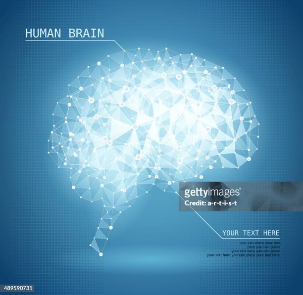 human brain - kreativität stock illustrations