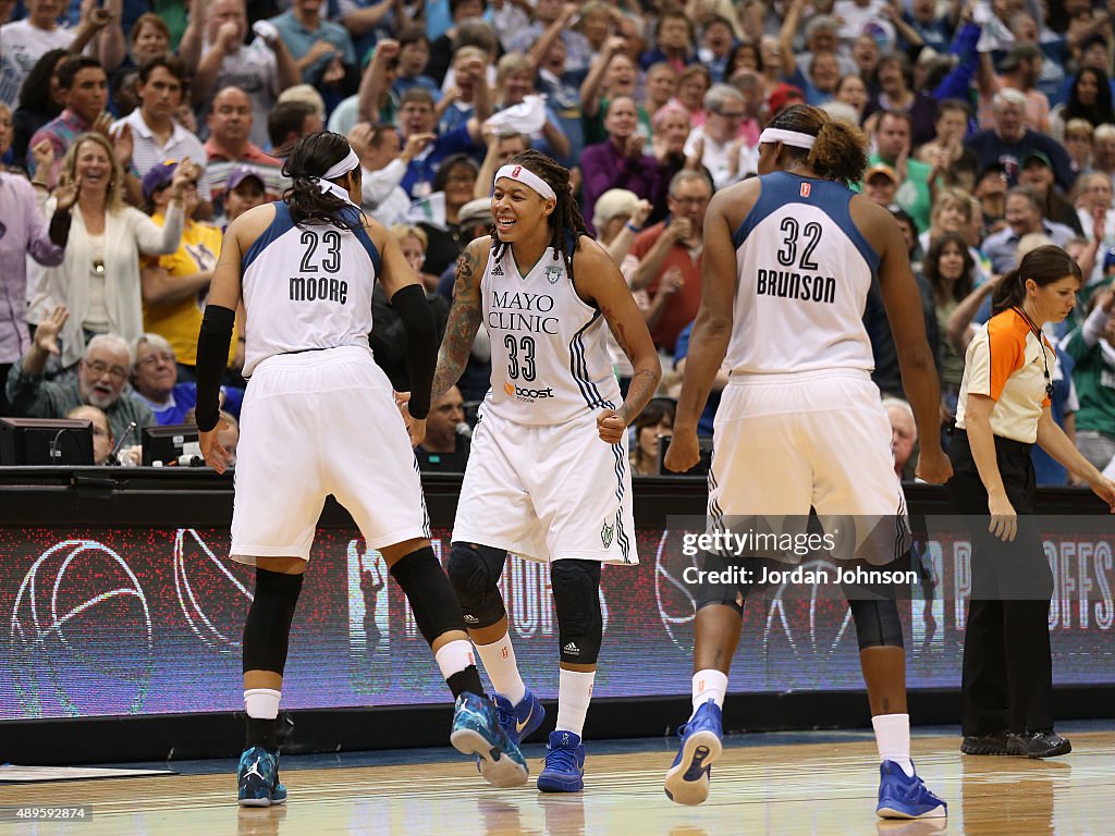 Los Angeles Sparks v Minnesota Lynx 2015 WNBA Western Conference Semifinal Game 3