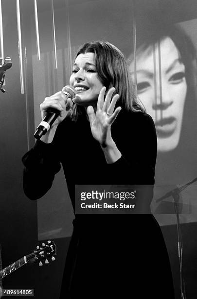 Model/singer MIlla Jovovich performs at The LA Gay & Lesbian Center's Annual "An Evening With Women" at The Beverly Hilton Hotel on May 10, 2014 in...