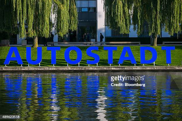 The Autostadt visitors attraction stands adjacent to the Volkswagen AG headquarters in Wolfsburg, Germany, on Wednesday, Sept. 23, 2015. Volkswagen's...
