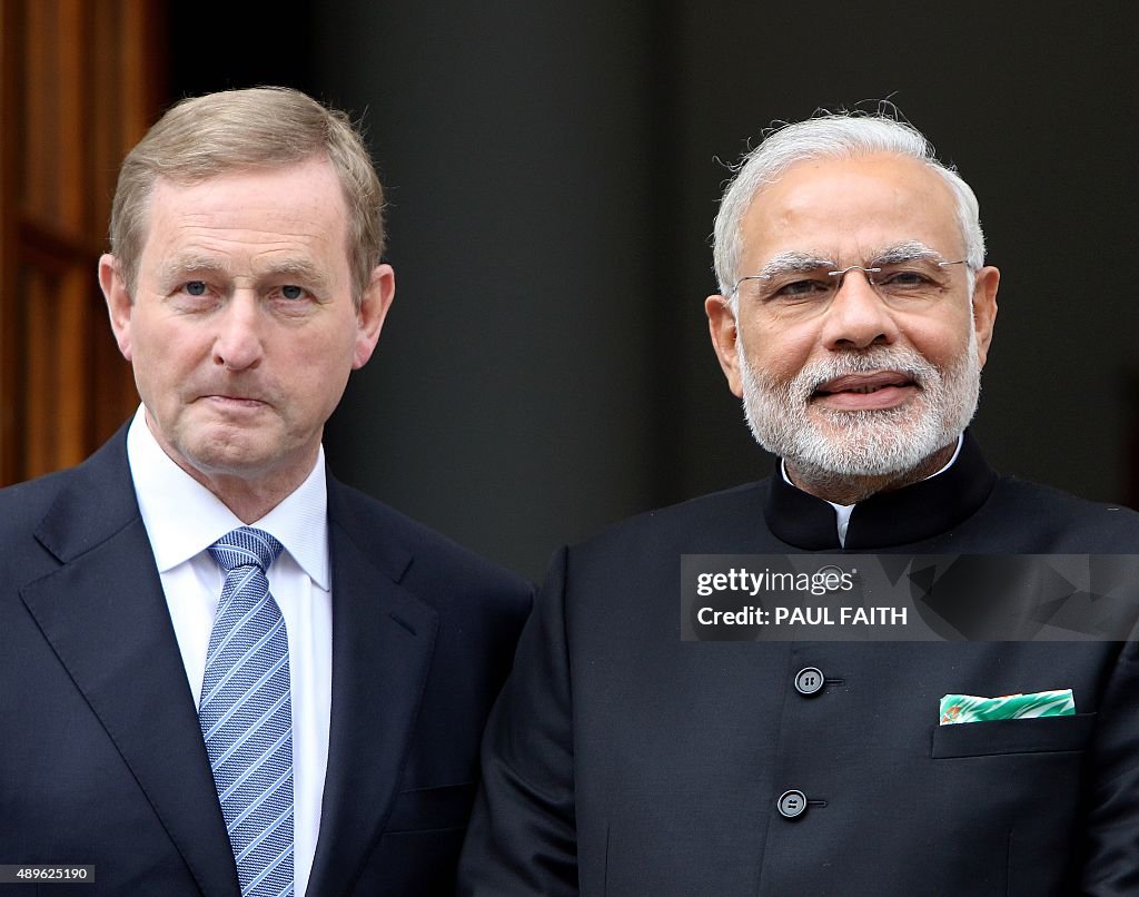 IRELAND-INDIA-POLITICS-DIPLOMACY