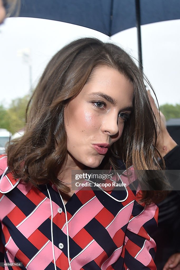 Gucci - Outside Arrivals - Milan Fashion Week  SS16