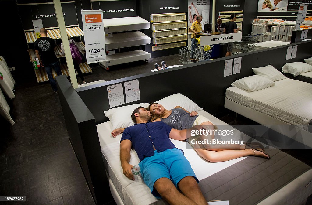 Inside An Ikea Store Ahead Of Durable Goods Orders Figures