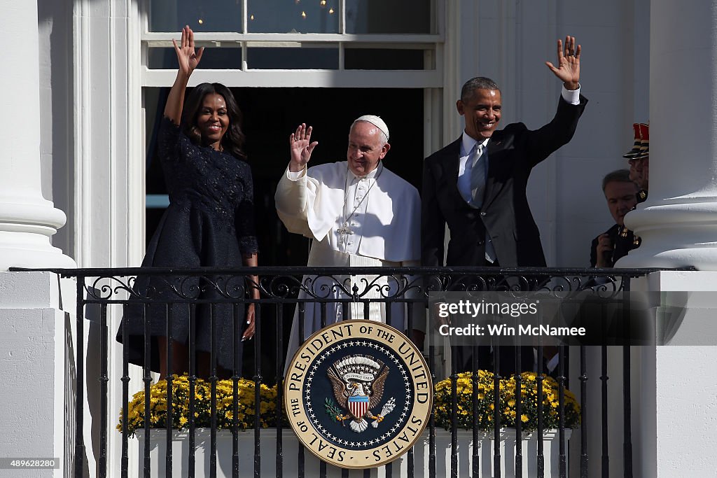 Pope Francis Meets President Obama At The White House