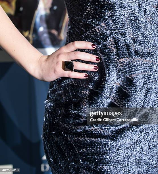 Actress Jennifer Lawrence attends the "X-Men: Days Of Future Past" world premiere at Jacob Javits Center on May 10, 2014 in New York City.