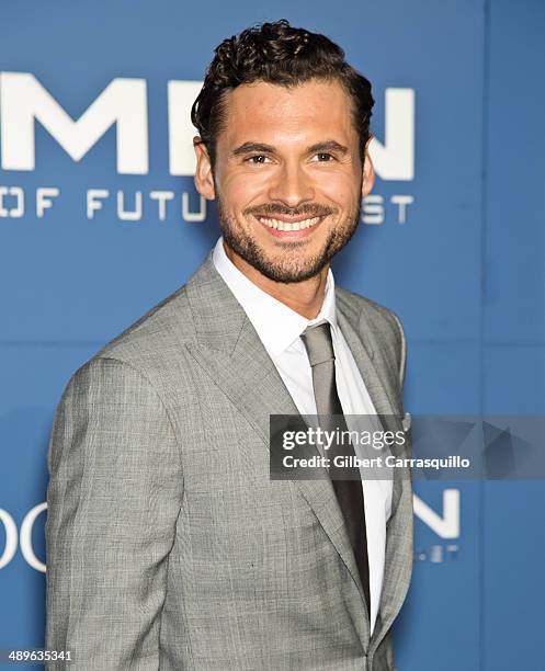 Actor Adan Canto attends the "X-Men: Days Of Future Past" world premiere at Jacob Javits Center on May 10, 2014 in New York City.