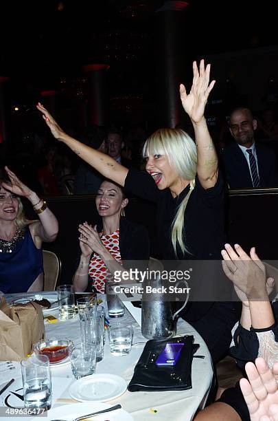 Sia attends The LA Gay & Lesbian Center's Annual "An Evening With Women" at The Beverly Hilton Hotel on May 10, 2014 in Beverly Hills, California.