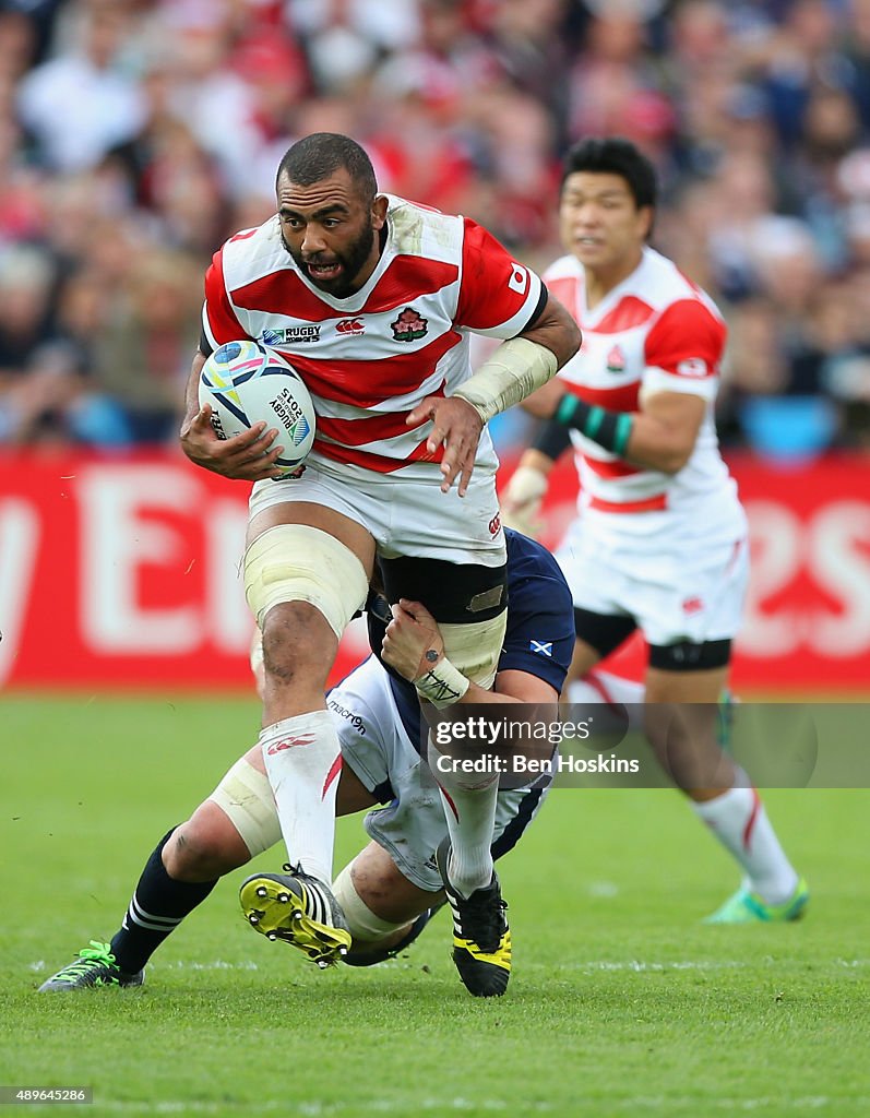 Scotland v Japan - Group B: Rugby World Cup 2015