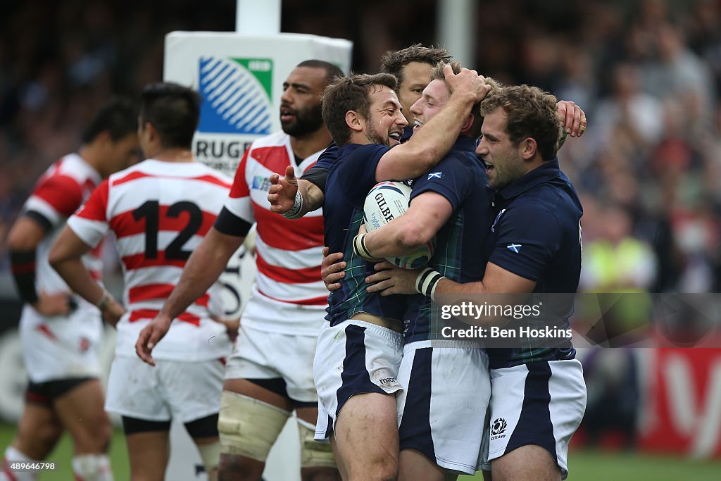 Scotland v Japan - Group B: Rugby World Cup 2015