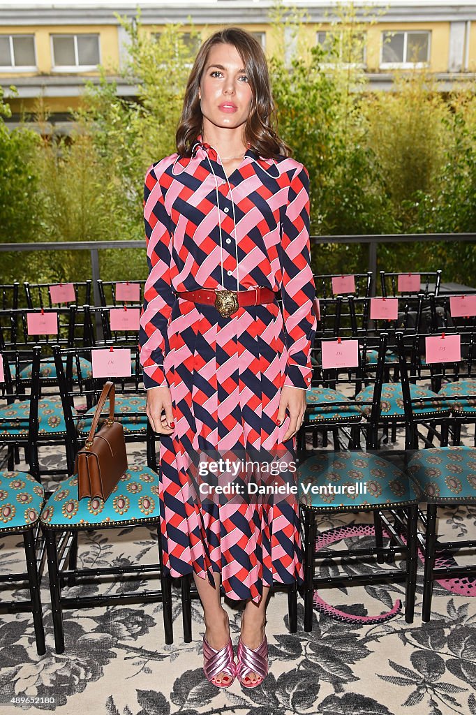 Gucci - Front Row - Milan Fashion Week  SS16