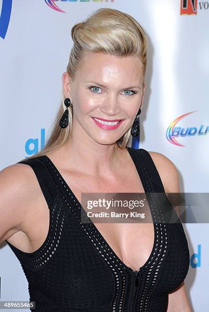 Actress Natasha Henstridge attends the 25th annual GLAAD Media Awards on April 12, 2014 at The Beverly Hilton Hotel in Beverly Hills, California.