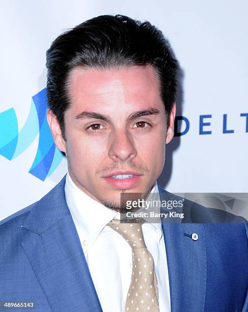 Dancer/choreographer Casper Smart attends the 25th annual GLAAD Media Awards on April 12, 2014 at The Beverly Hilton Hotel in Beverly Hills,...