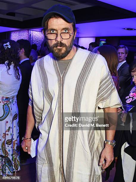 Andreas Kronthaler attends the launch of the Cool Earth Goes Global initiative hosted by Dame Vivienne Westwood and Andreas Kronthaler at The...