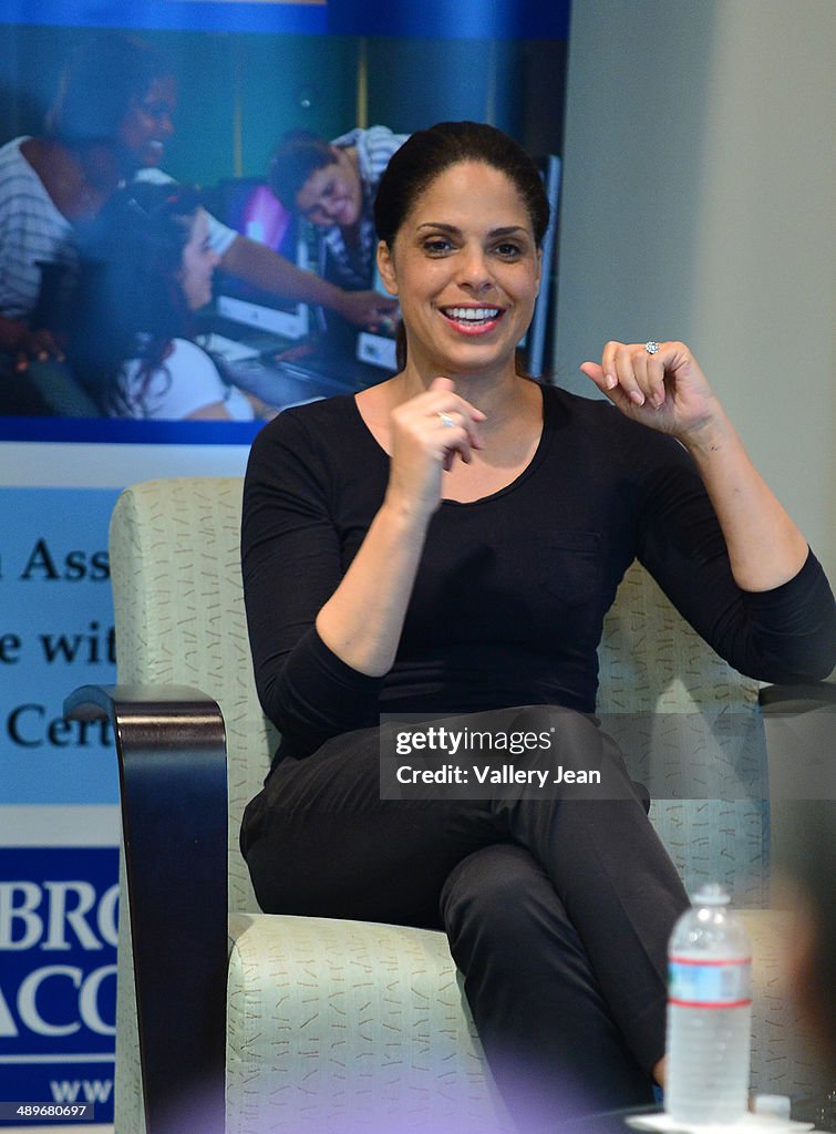 Soledad O'Brien Appears At Broward College