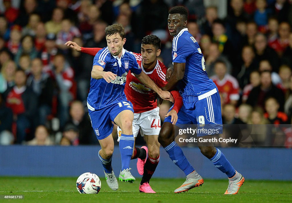 Manchester United v Ipswich Town - Capital One Cup Third Round