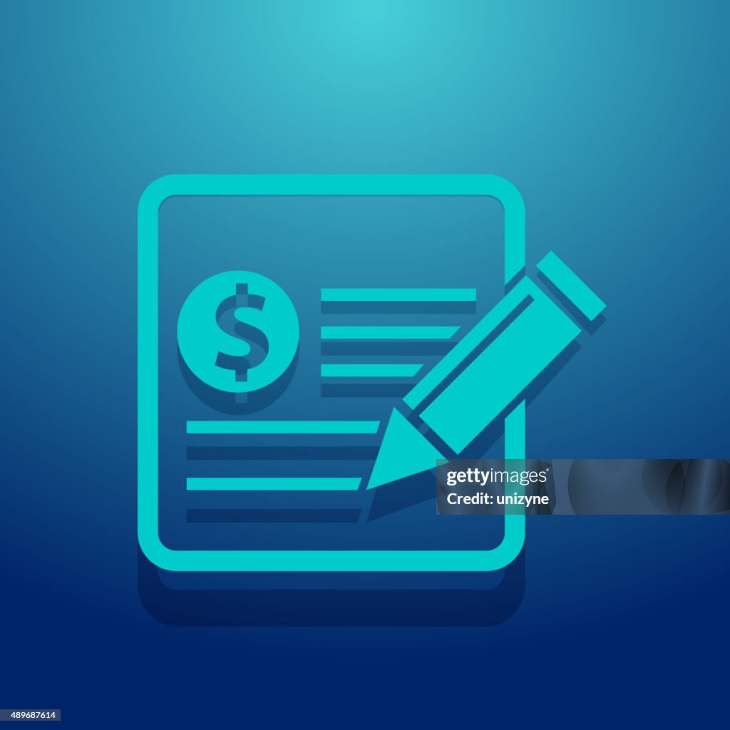 Financial Notes Icon