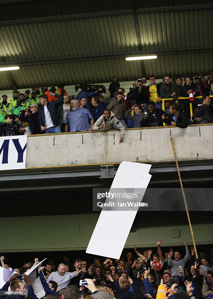 Tottenham Hotspur v Arsenal - Capital One Cup Third Round