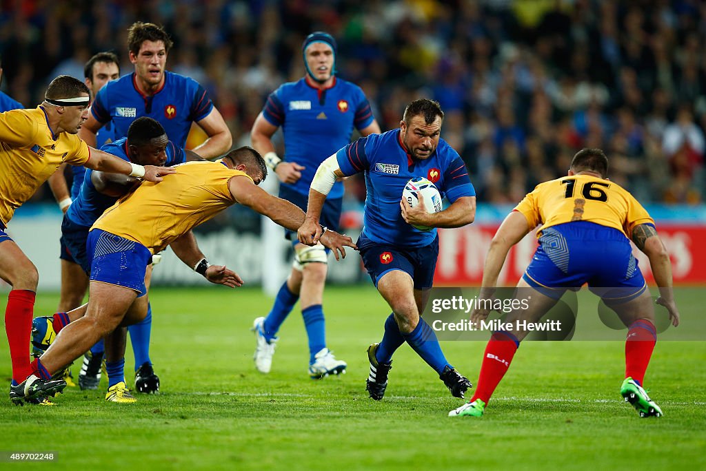 France v Romania - Group D: Rugby World Cup 2015