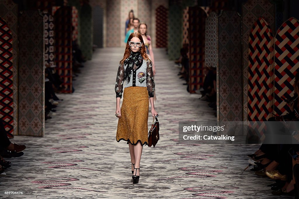 Gucci - Runway RTW - Spring 2016 - Milan Fashion Week