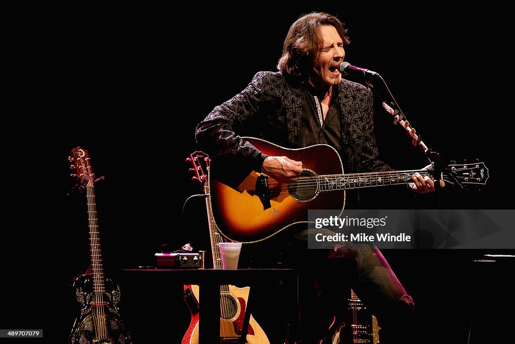 Rick Springfield Phoenix Rick Springfield peforms onstage at The Eli and Edythe Broad Stage on ...