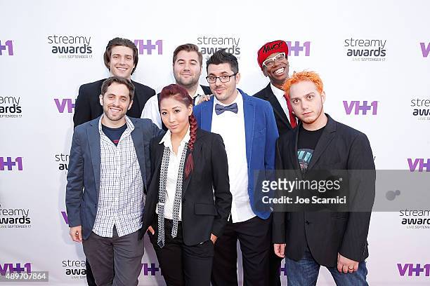 Smosh Games attends VH1's 5th Annual Streamy Awards at Hollywood Palladium on September 17, 2015 in Los Angeles, California.