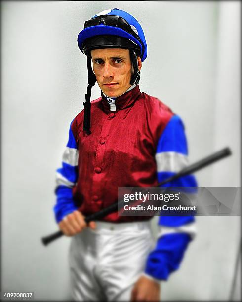 Shane Kelly poses at Ascot racecourse on May 10, 2014 in Ascot, England.