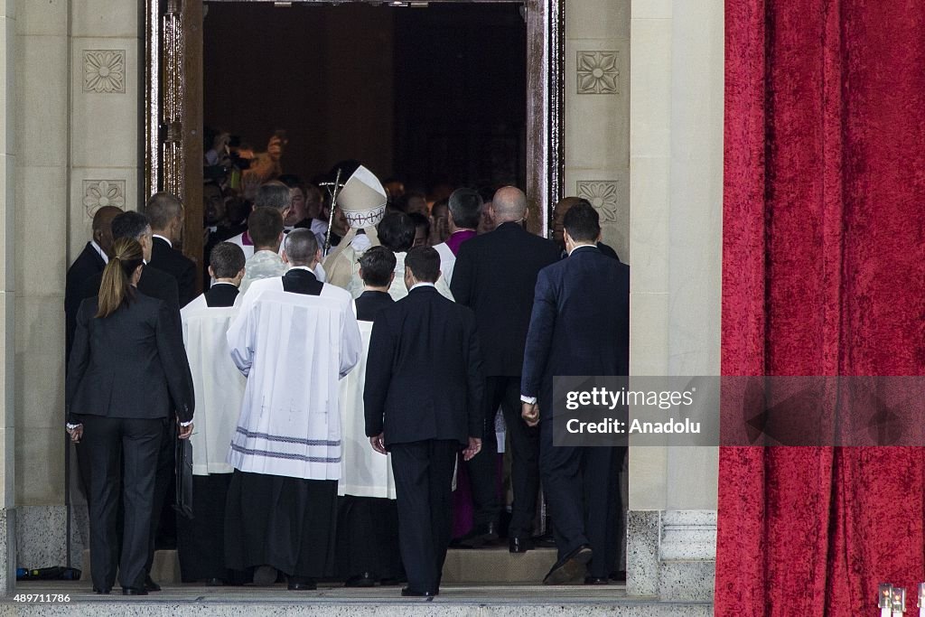 Pope Francis Canonization Mass of Junipero Serra