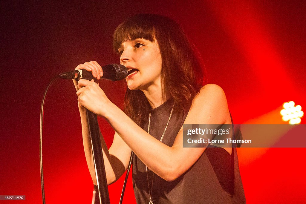 Chvrches Performs At The Dome In Tufnell Park