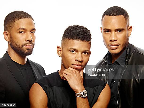 Cast Pictured L-R: Jussie Smollett as Jamal Lyon, Bryshere Gray as Hakeem Lyon and Trai Byers as Andre Lyon in EMPIRE. Season Two premieres...
