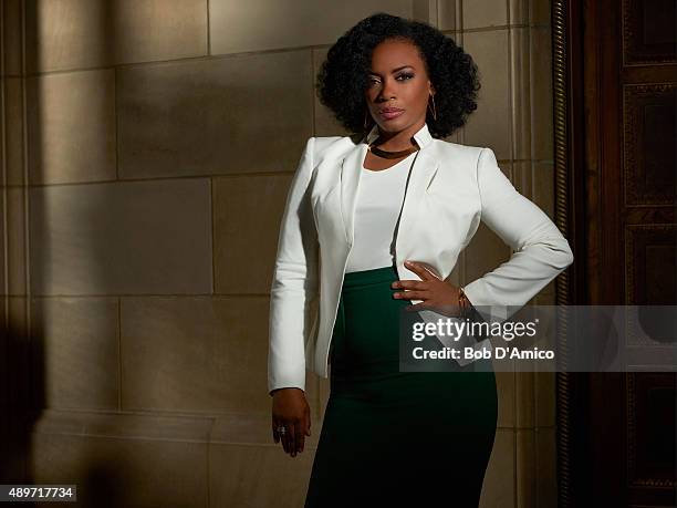 Walt Disney Television via Getty Images's "Quantico" stars Aunjanue Ellis as Miranda Shaw.