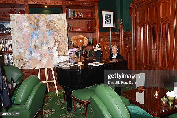 General view of atmosphere during the Hotel Westminster Shop Window Unveiling on September 23, 2015 in Paris, France.