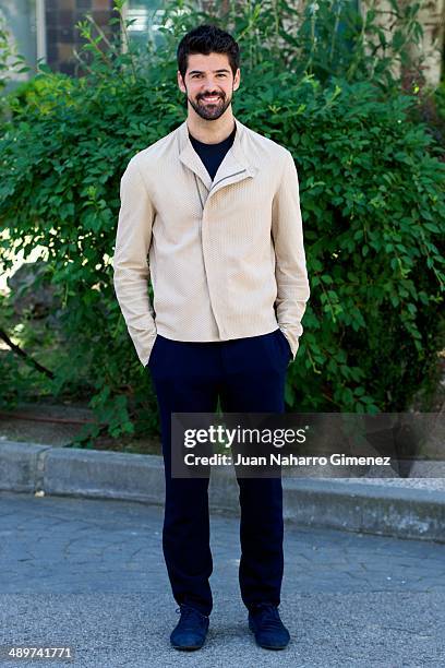 Miguel Angel Munoz attends 'Sin Identidad' presentation at Atresmedia Estudio on May 12, 2014 in Madrid, Spain.