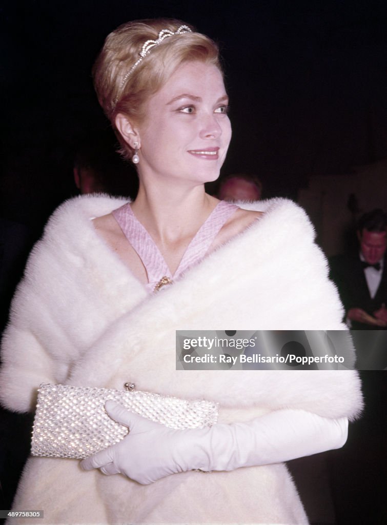 Princess Grace Of Monaco During A Visit To Ireland