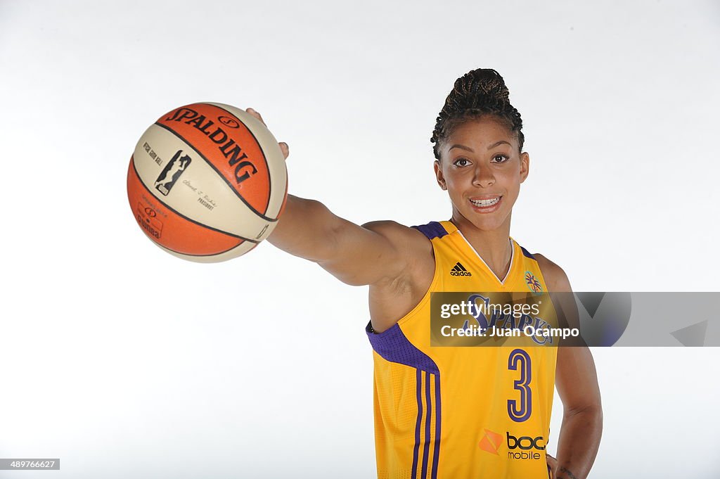 Los Angeles Sparks Media Day 2014