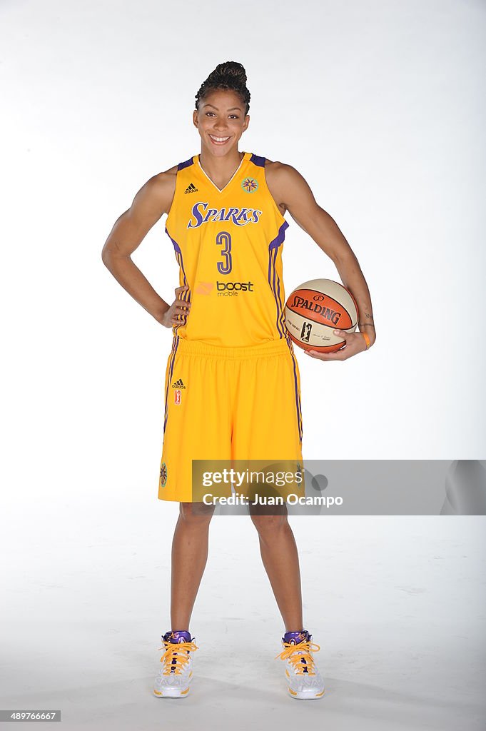 Los Angeles Sparks Media Day 2014