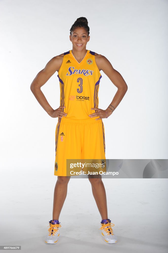 Los Angeles Sparks Media Day 2014