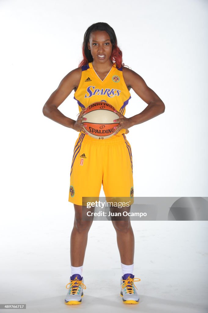 Los Angeles Sparks Media Day 2014