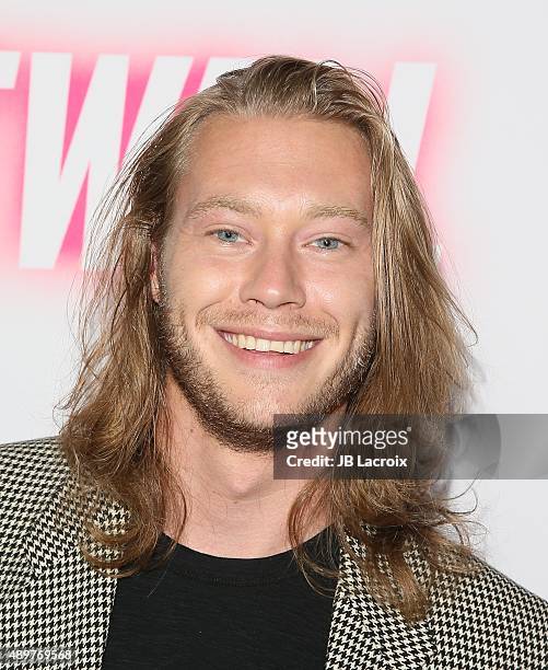 Ben Sullivan attends the premiere of Roadside Attractions' 'Stonewall' at the Pacific Design Center on September 23, 2015 in West Hollywood,...