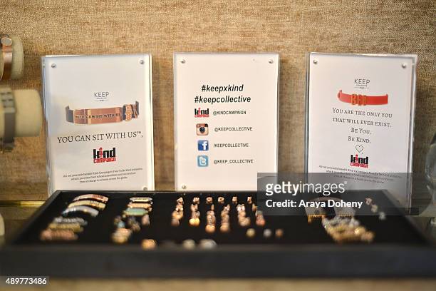 Collective Accessories Social To Benefit The Kind Campaign on August 25, 2015 in Los Angeles, California.
