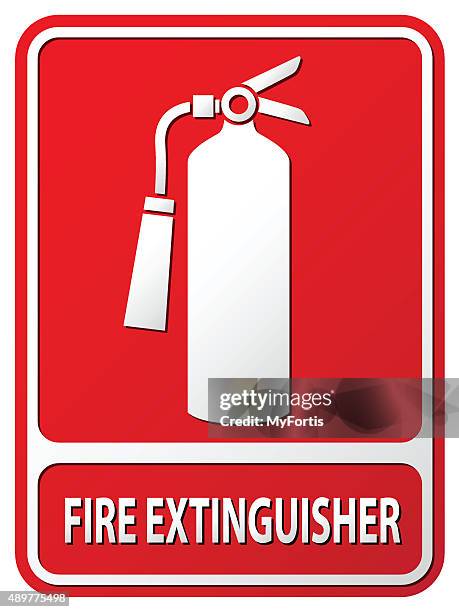 feuerlöscher ausstattung - löschen stock-grafiken, -clipart, -cartoons und -symbole