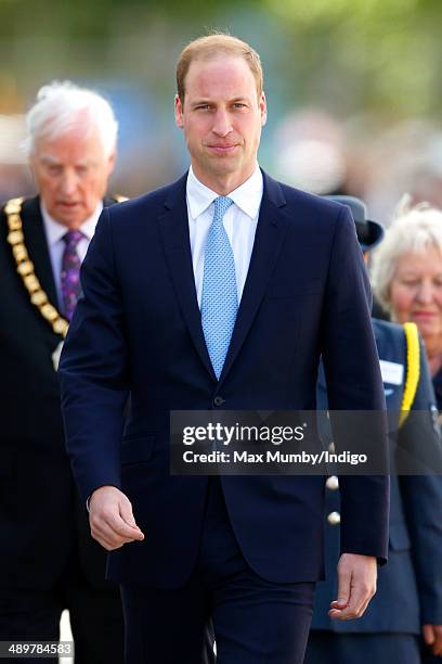 Prince William, Duke of Cambridge visits the Royal Navy Submarine Museum on May 12, 2014 in Gosport, England.