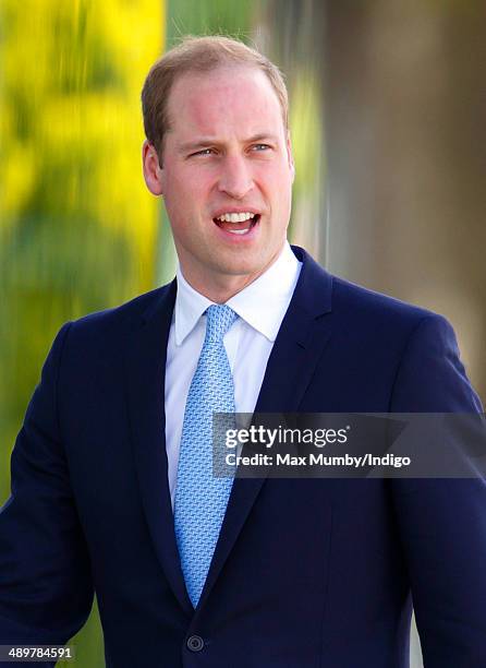 Prince William, Duke of Cambridge visits the Royal Navy Submarine Museum on May 12, 2014 in Gosport, England.