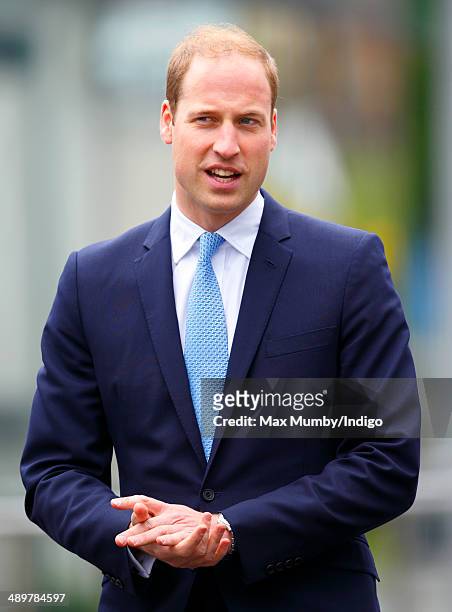 Prince William, Duke of Cambridge visits the Royal Navy Submarine Museum on May 12, 2014 in Gosport, England.